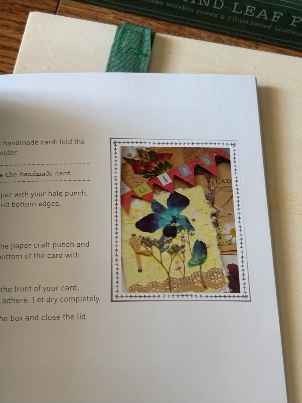 Flower and Leaf Press kit with book - Picture 12 of 12